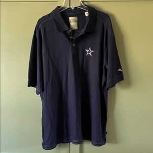 Tommy Bahama Dark Blue Polo with Star Emblem